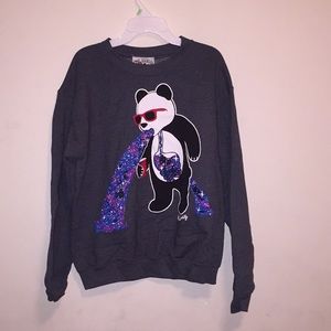 Graphic sweater